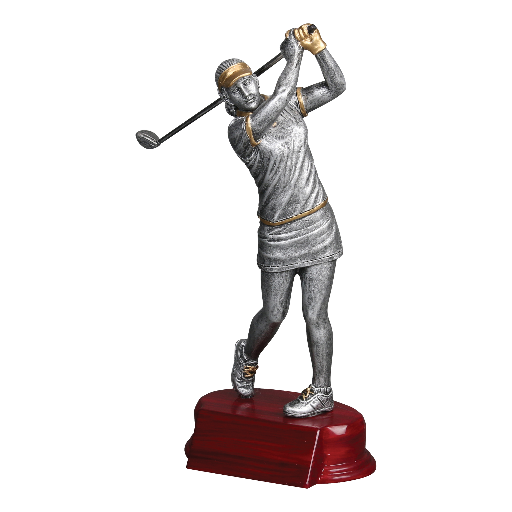 Golf Sculpture Awards Female 6.25"