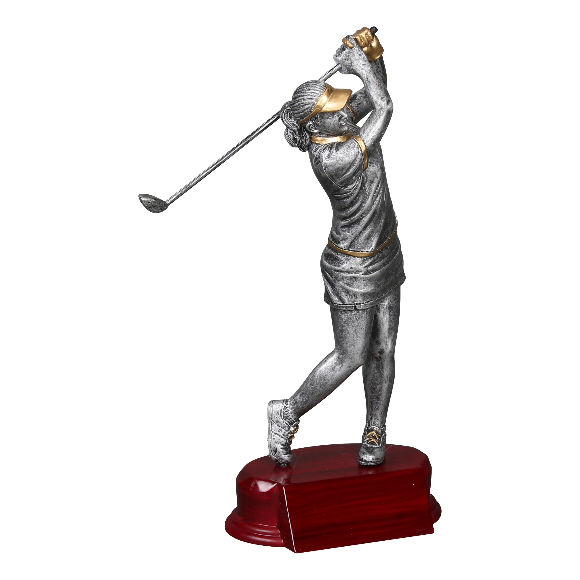 Golf Sculpture Awards Female 6.25"