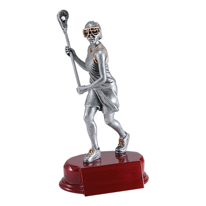Lacrosse Sculpture Award Female 7.25"