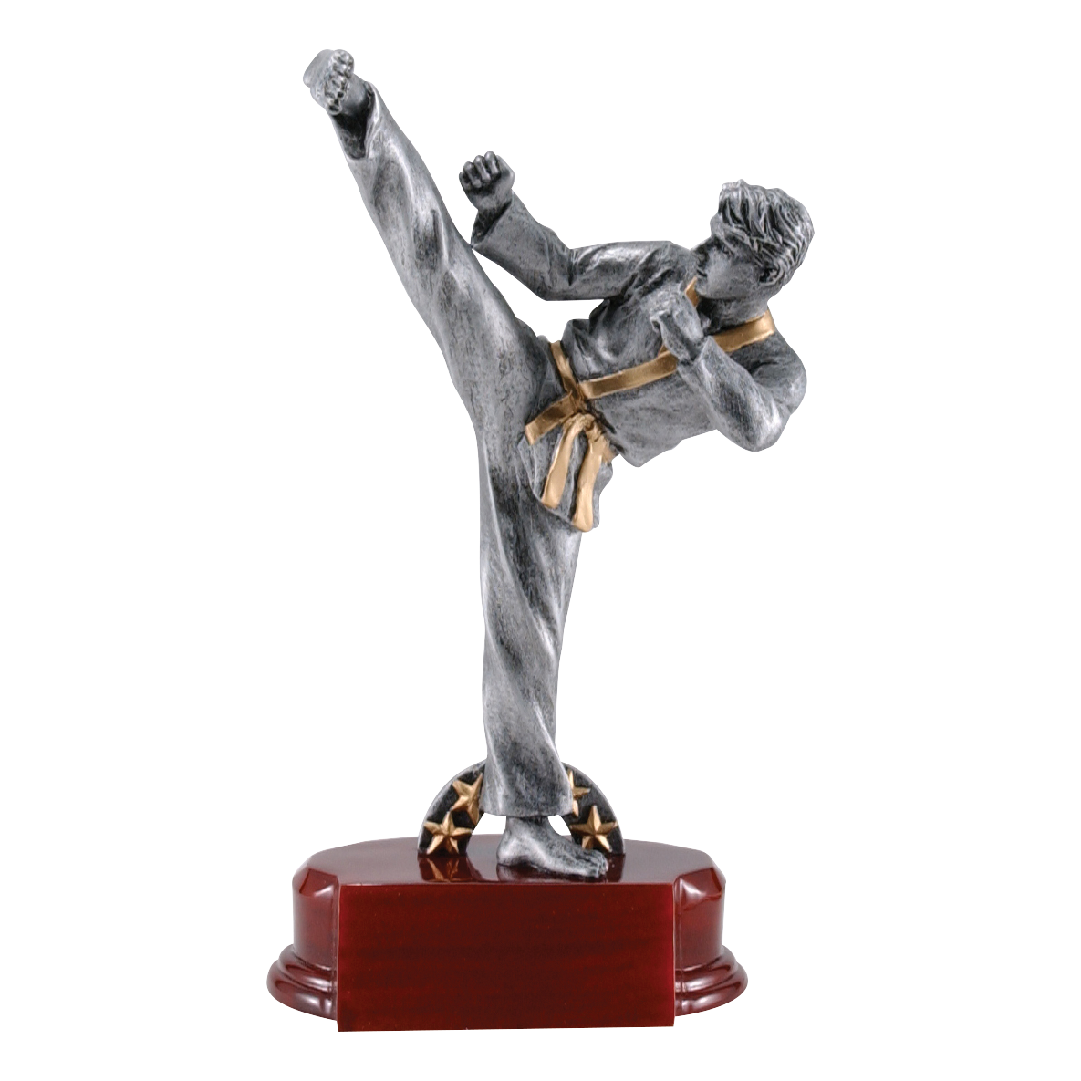 Karate Sculpture Award Male 7.25"