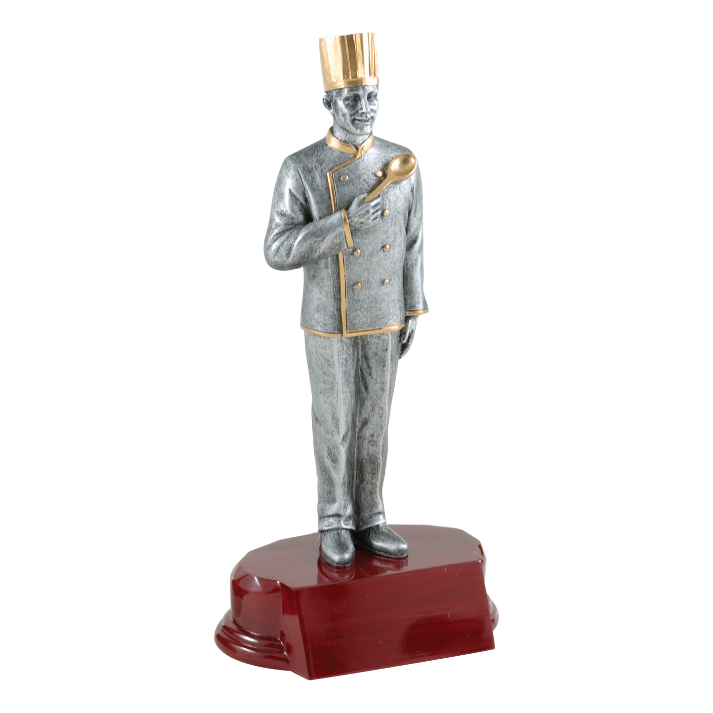Chef Sculpture Award Male 7.25"