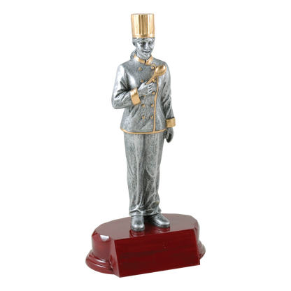 Chef Sculpture Award Female 7.25"