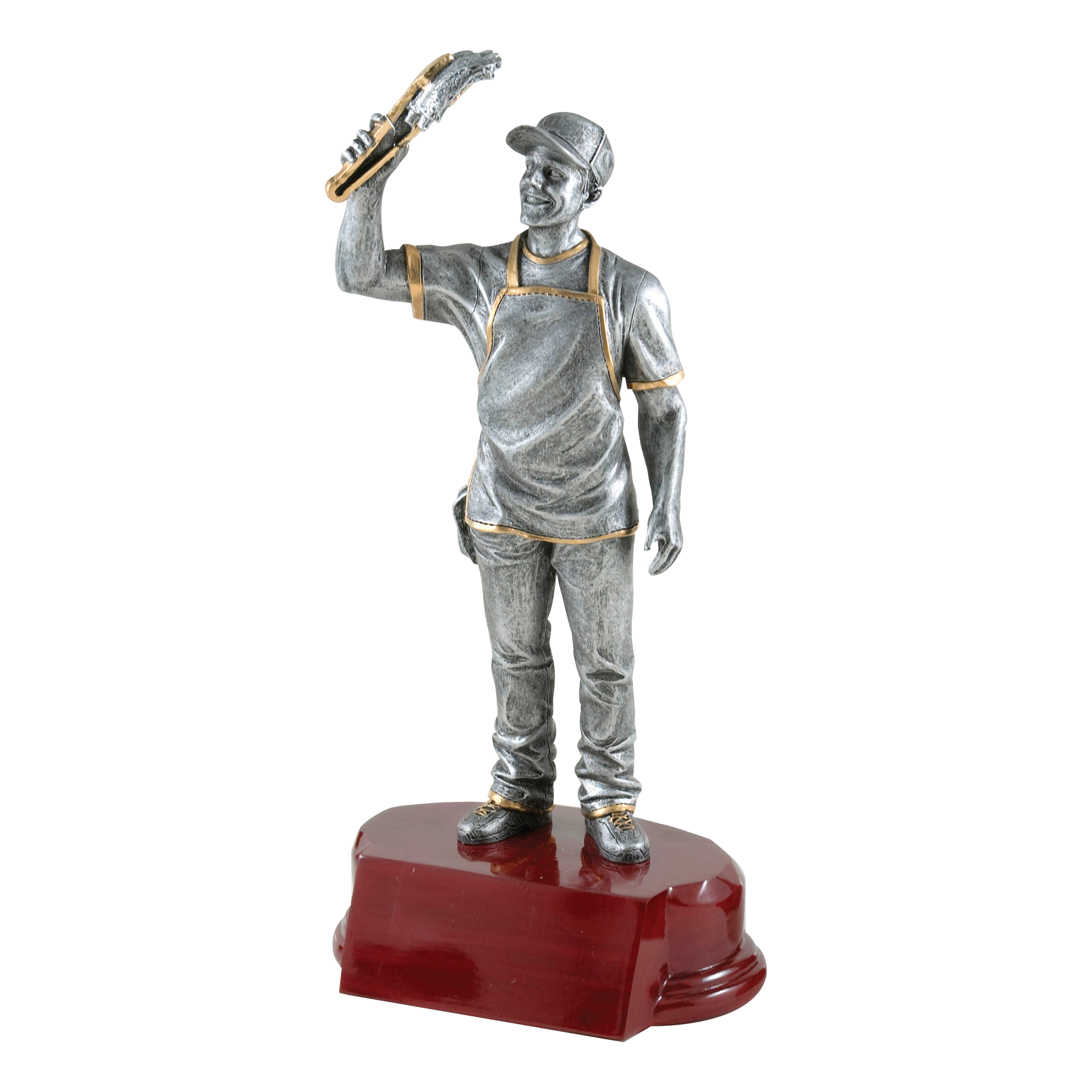 BBQ Chef Sculpture Award 7.25"