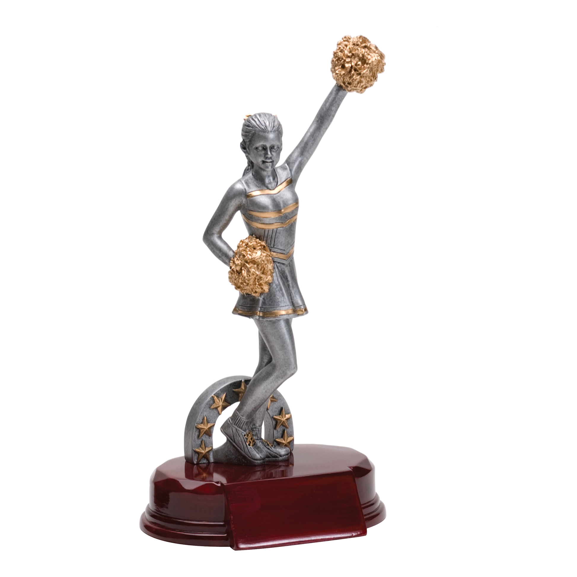 Cheerleader Sculpture Award 9"