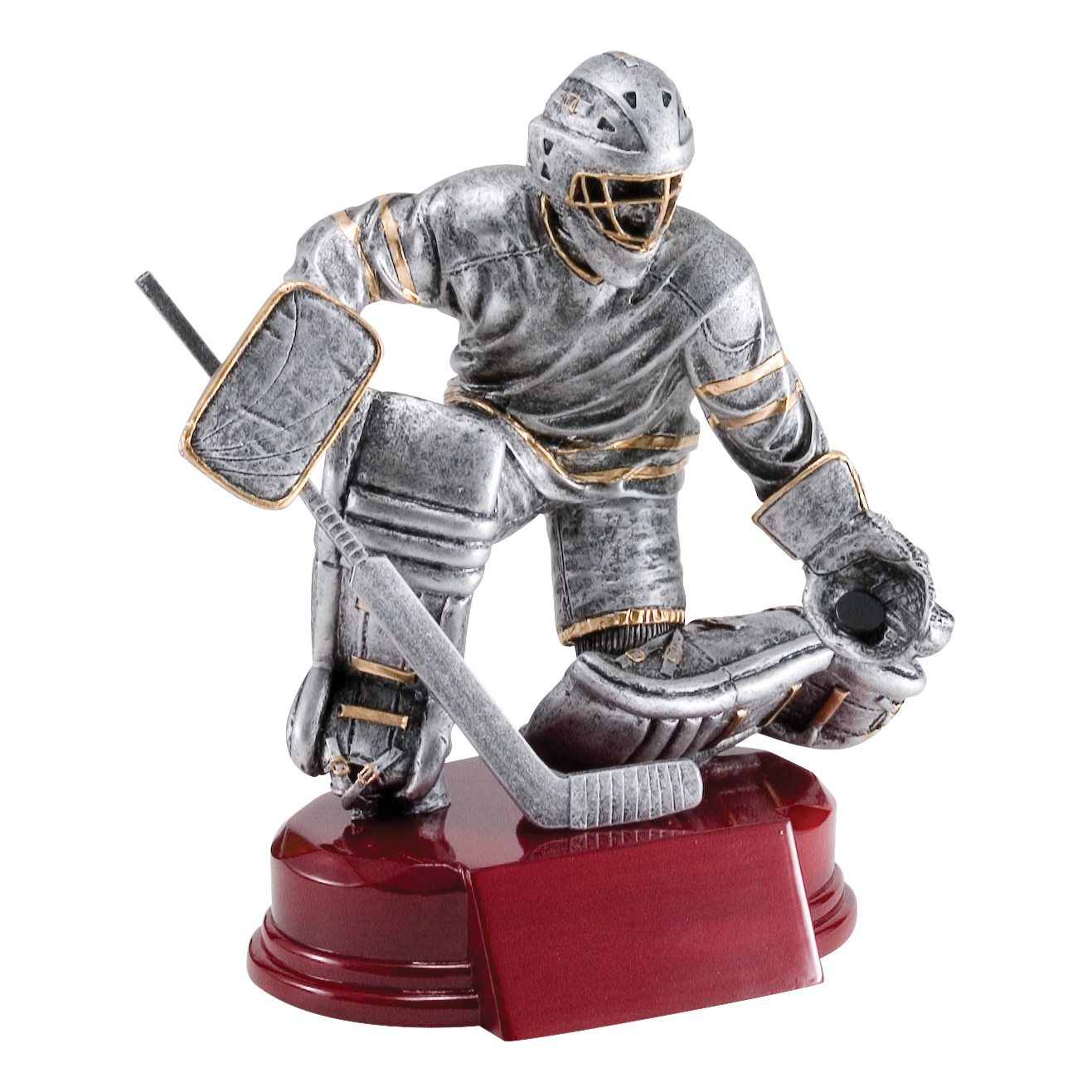 Hockey Goalie Sculpture Award 6.5"