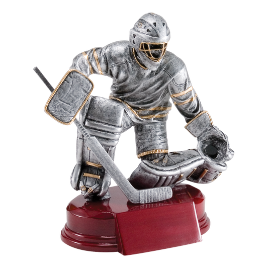 Hockey Goalie Sculpture Award 6.5"