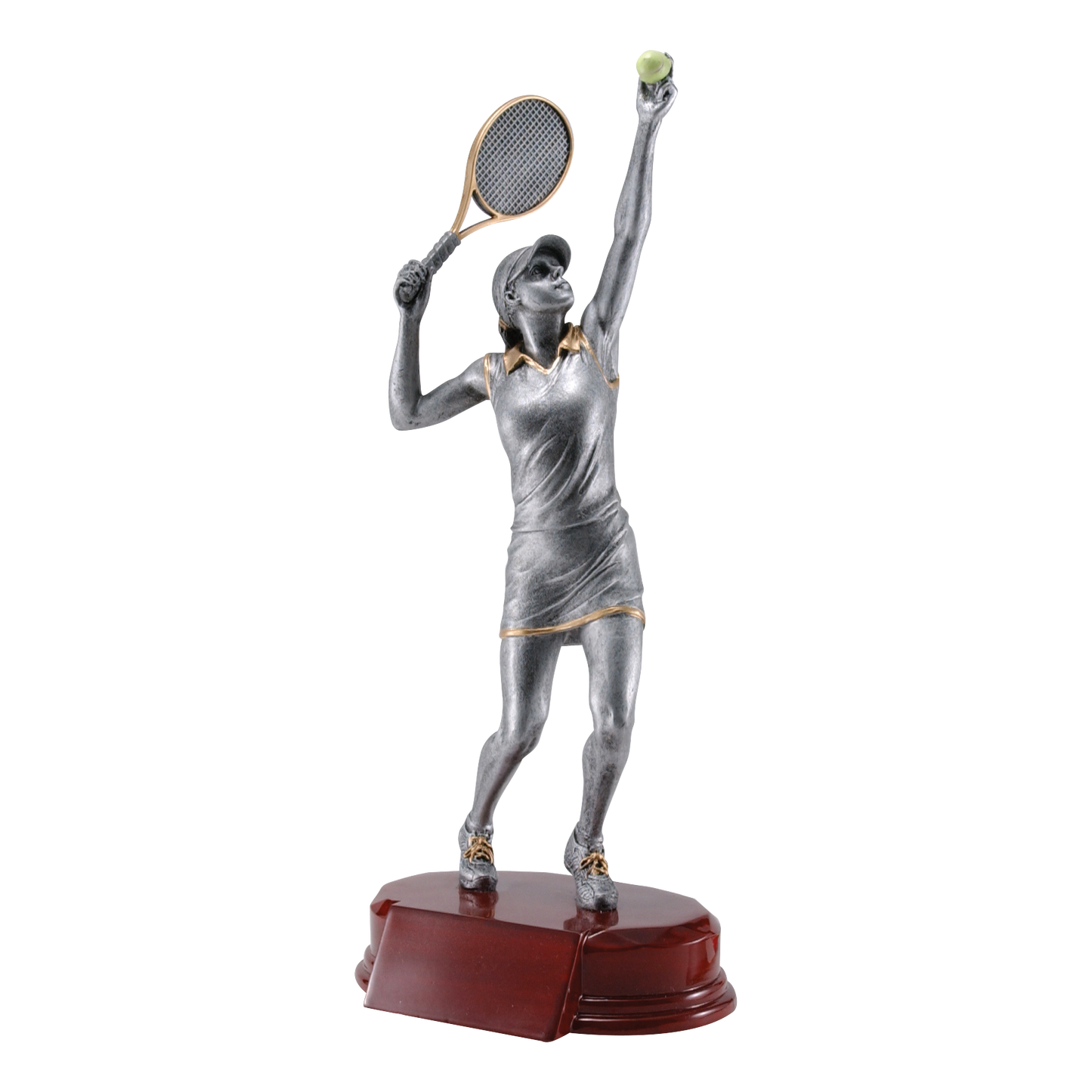 Tennis Sculpture Award Female 10.5"