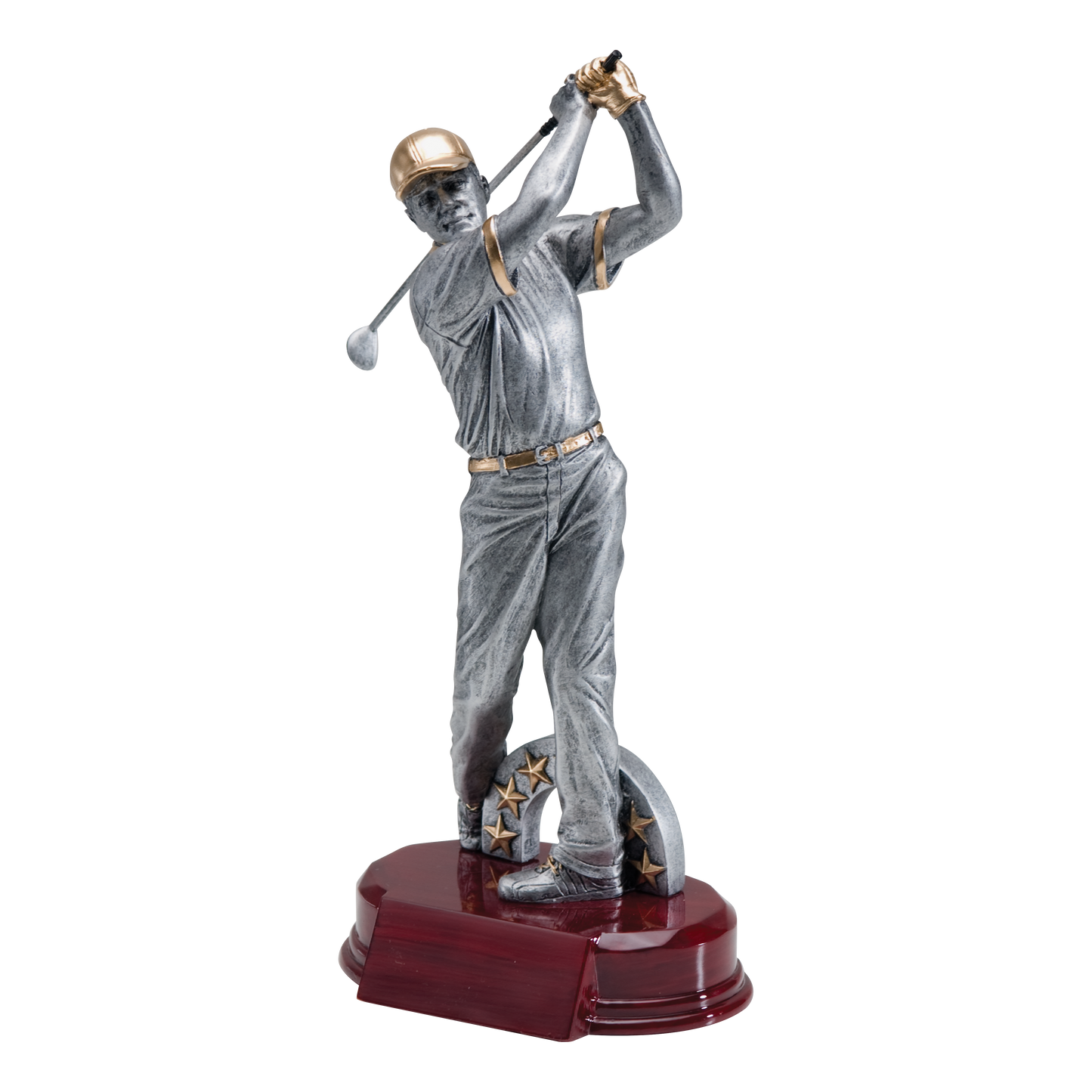 Golf Sculpture Award Male 10"