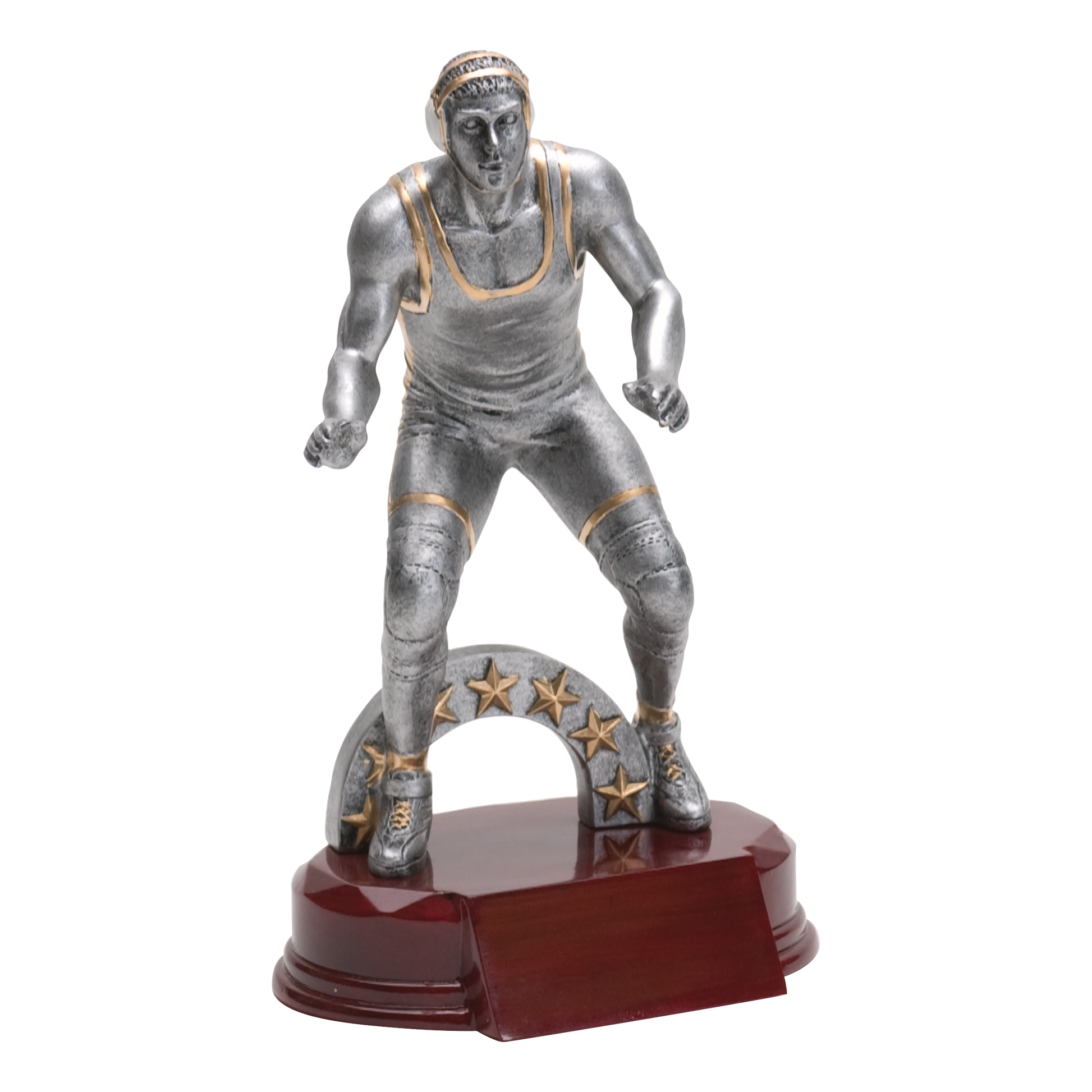 Wrestling Sculpture Award 7.5"