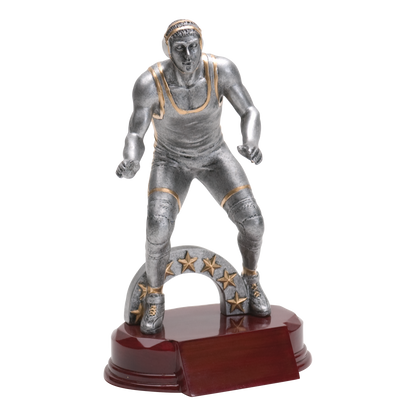 Wrestling Sculpture Award 7.5"
