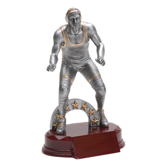 Wrestling Sculpture Award 7.5"