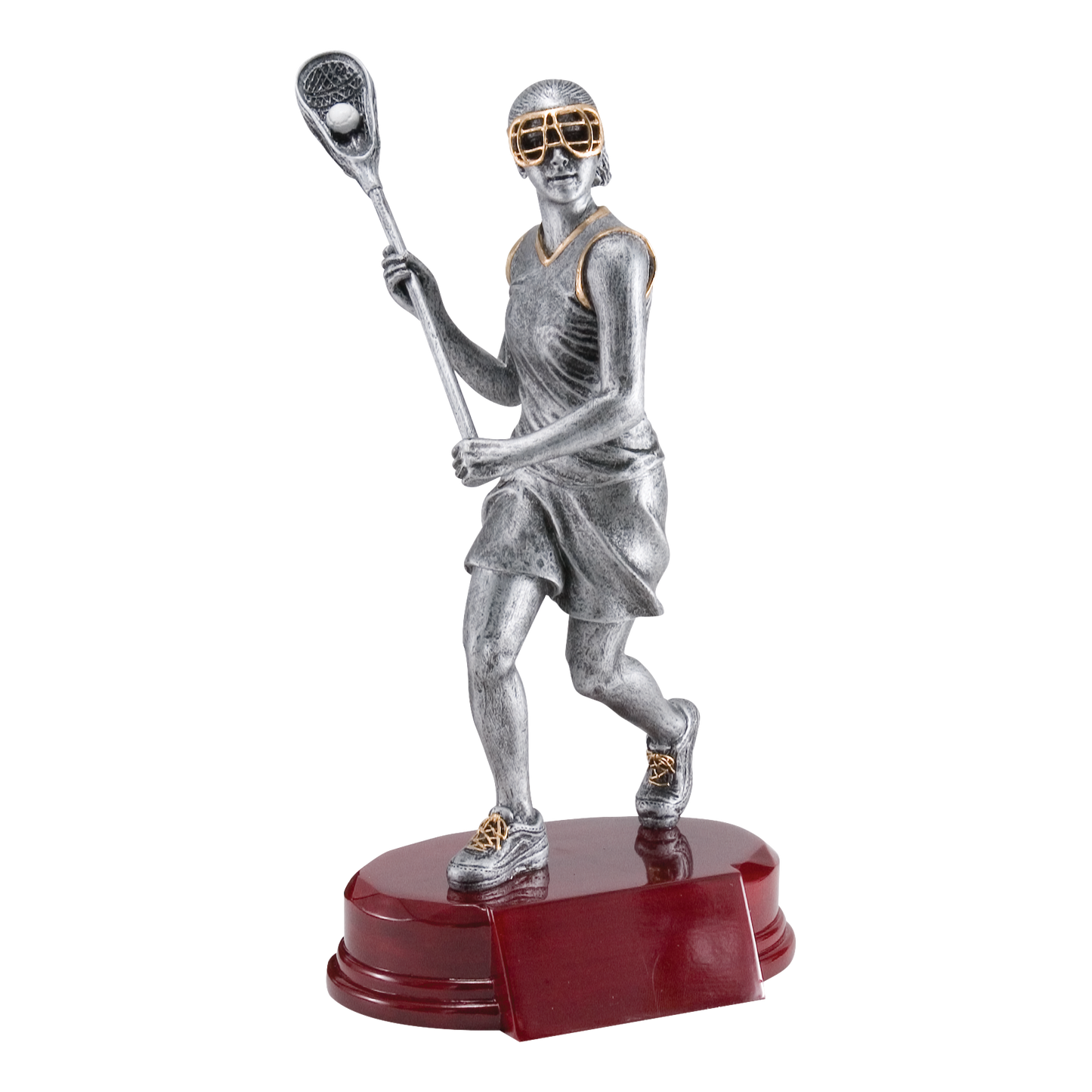 Lacrosse Sculpture Award Female 9"