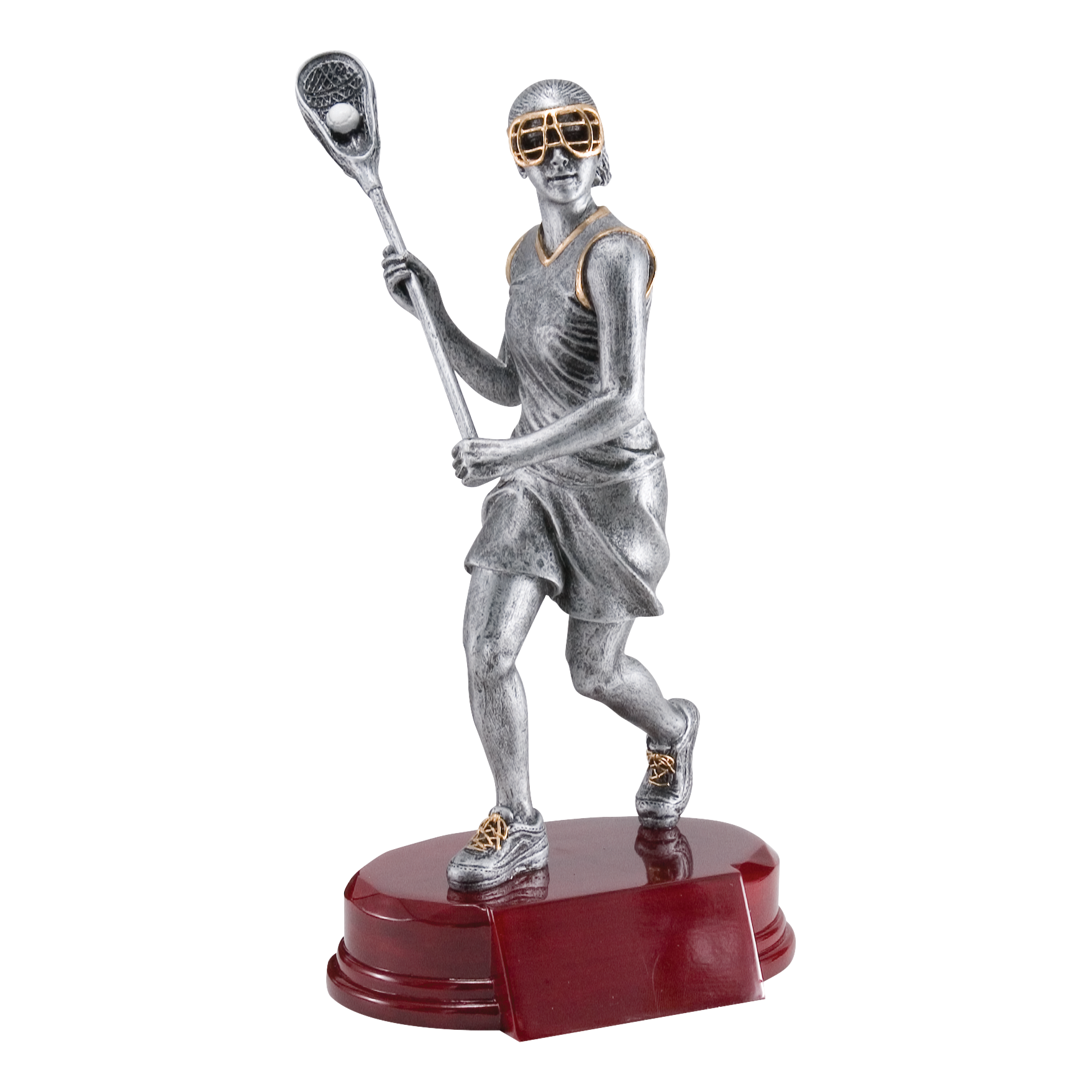 Lacrosse Sculpture Award Female 9"