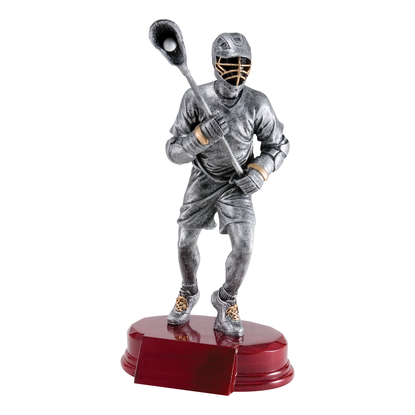 Lacrosse Sculpture Award Male 9"