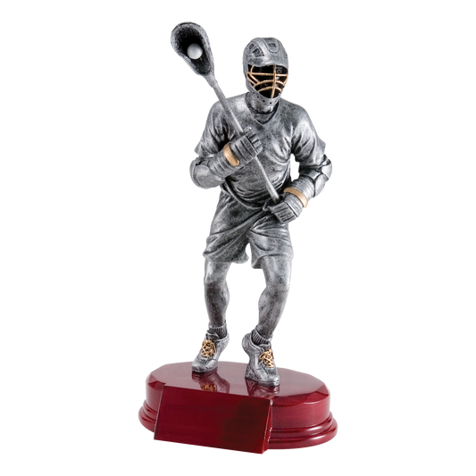 Lacrosse Sculpture Award Male 9"