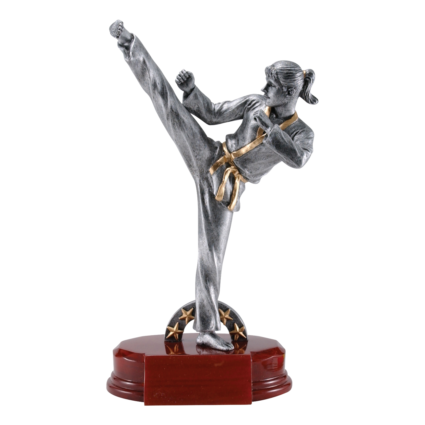Karate Sculpture Award Female 8.5"