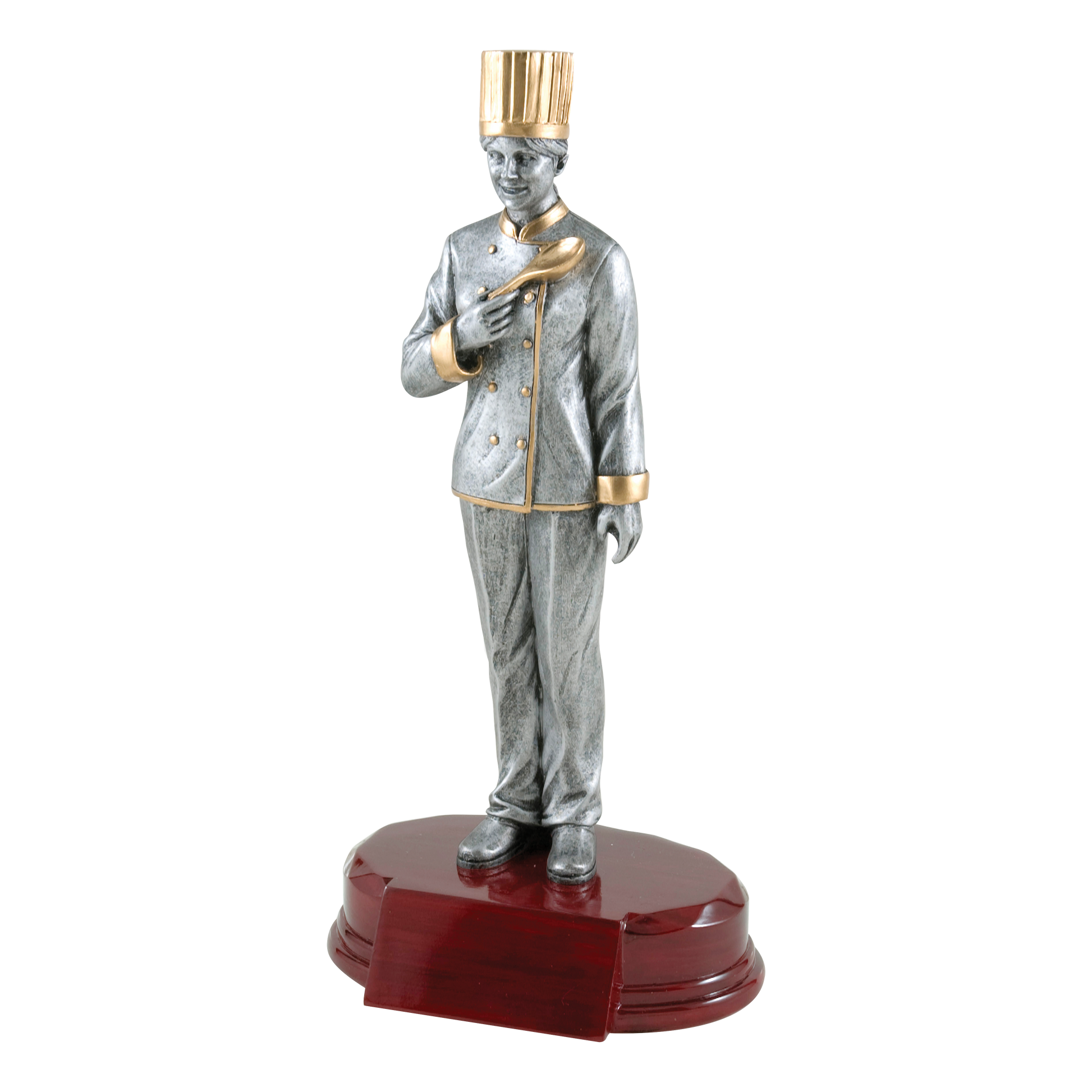 Chef Sculpture Award Female 9.25"