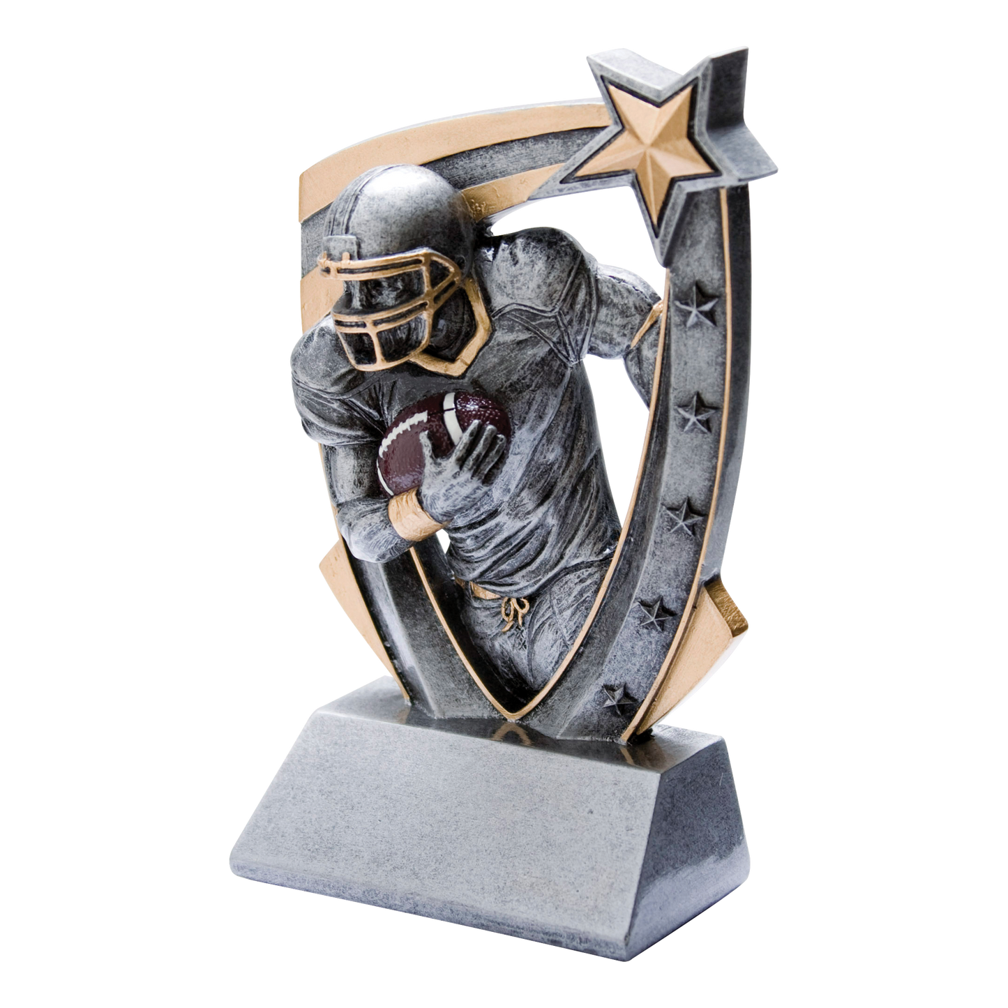 3D Star Football Award 6"