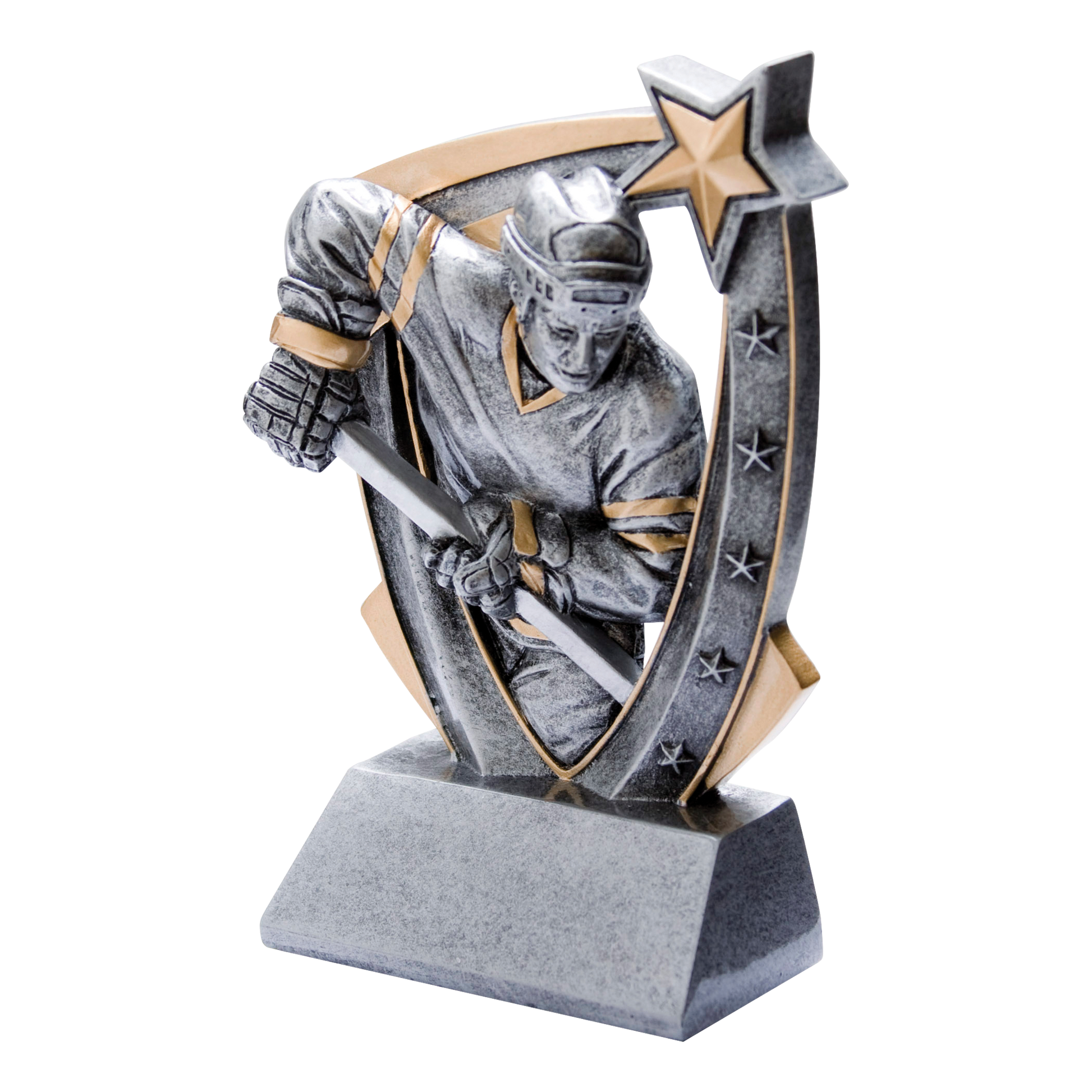 3D Star Hockey Award 6"