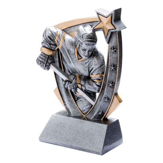 3D Star Hockey Award 6"