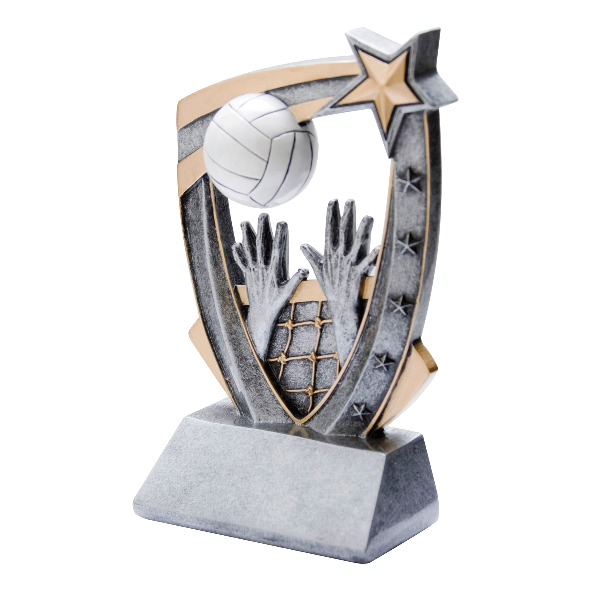 3D Star Volleyball Award 6"