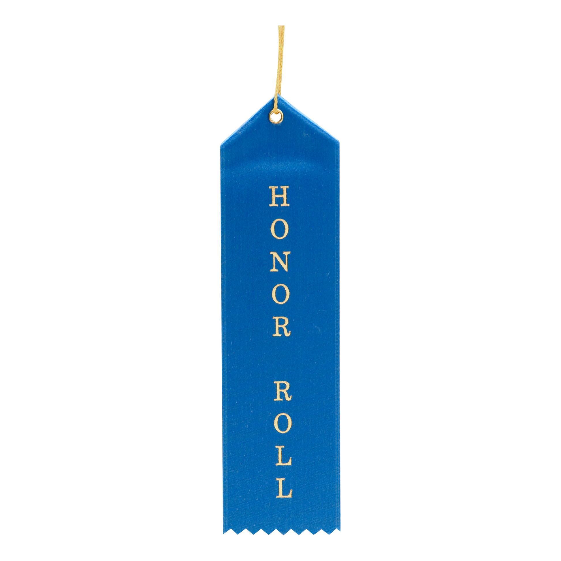 Single Ribbon - Honor Roll 8" / Blue