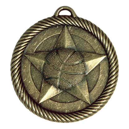 Value Basketball Medal 2" / Gold