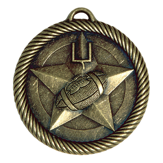 Value Football Medal 2" / Gold