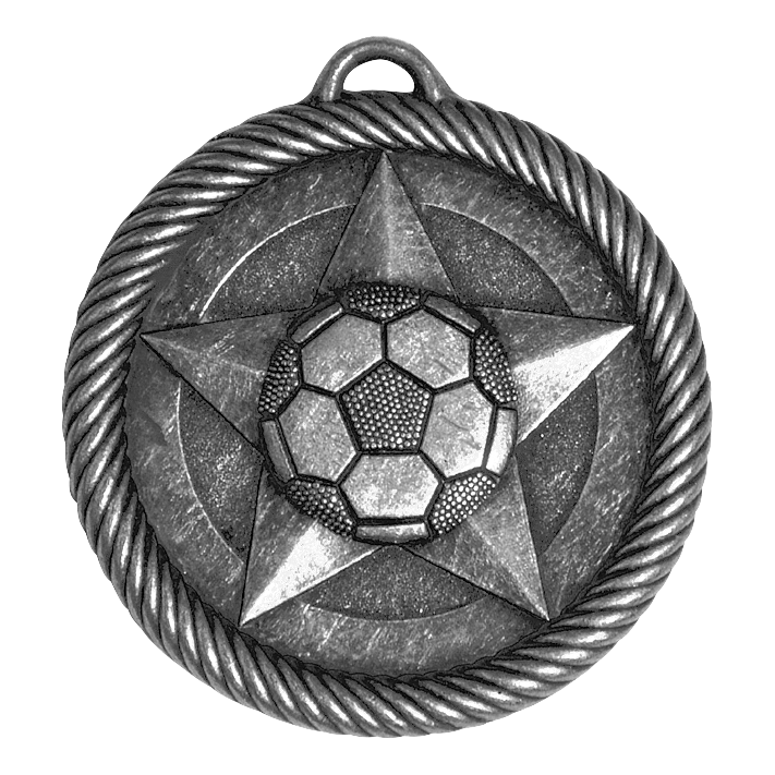 Value Soccer Medal 2" / Silver