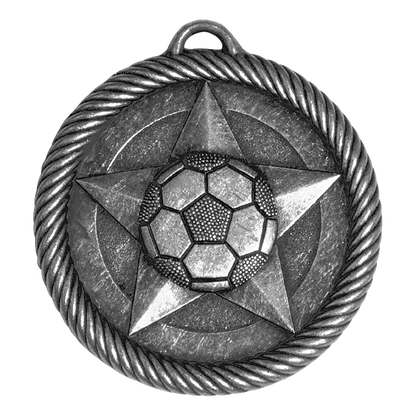 Value Soccer Medal 2" / Silver