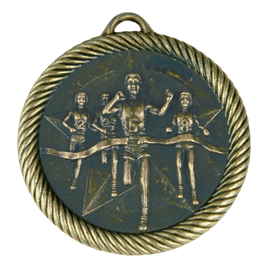 Value Cross Country Medal 2" / Gold