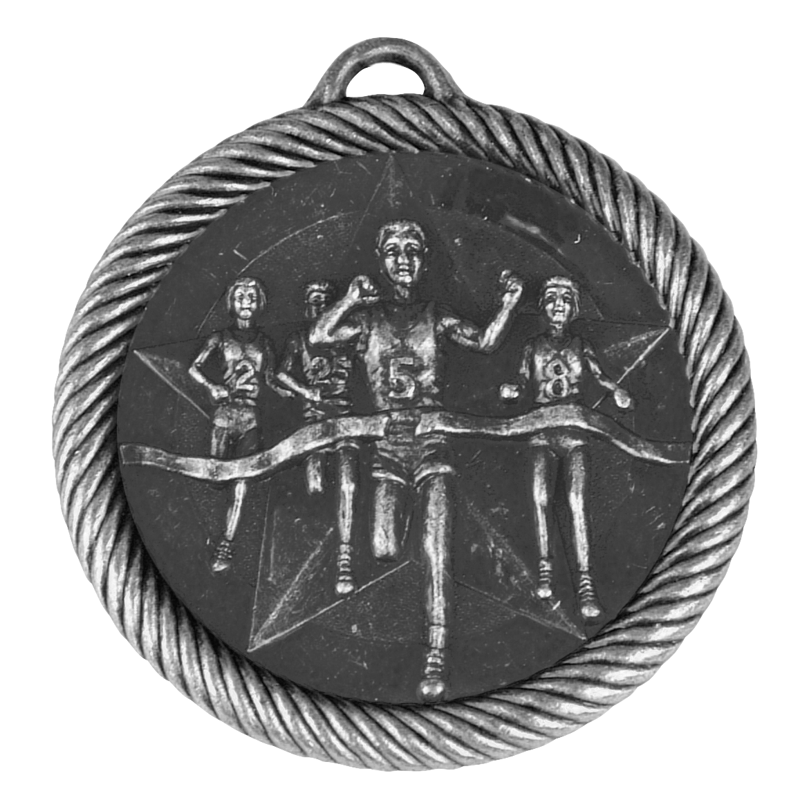 Value Cross Country Medal 2" / Silver