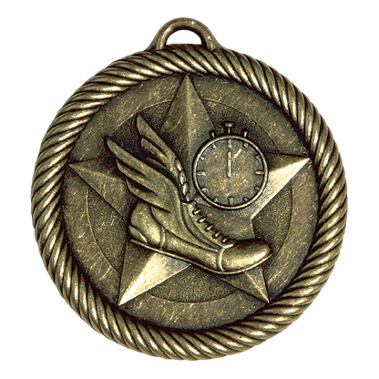 Value Track Medal 2" / Gold