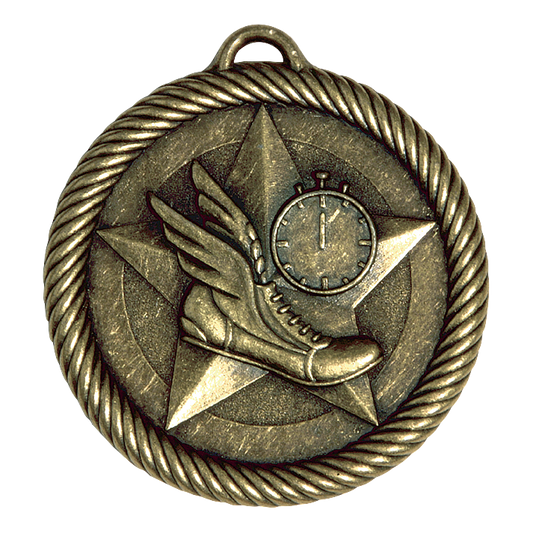Value Track Medal 2" / Gold