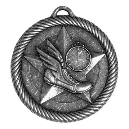 Value Track Medal 2" / Silver