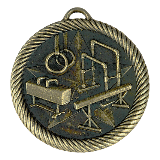 Value Gymnastics Medal 2" / Gold