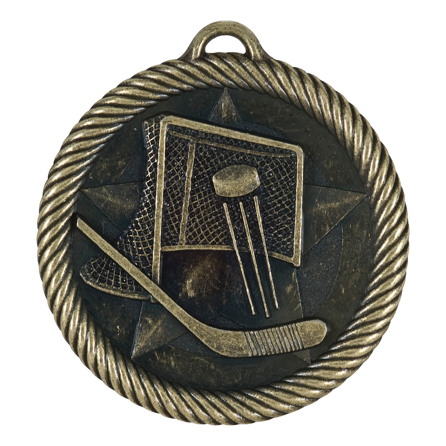 Value Ice Hockey Medal 2" / Gold