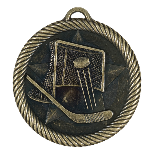 Value Ice Hockey Medal 2" / Gold