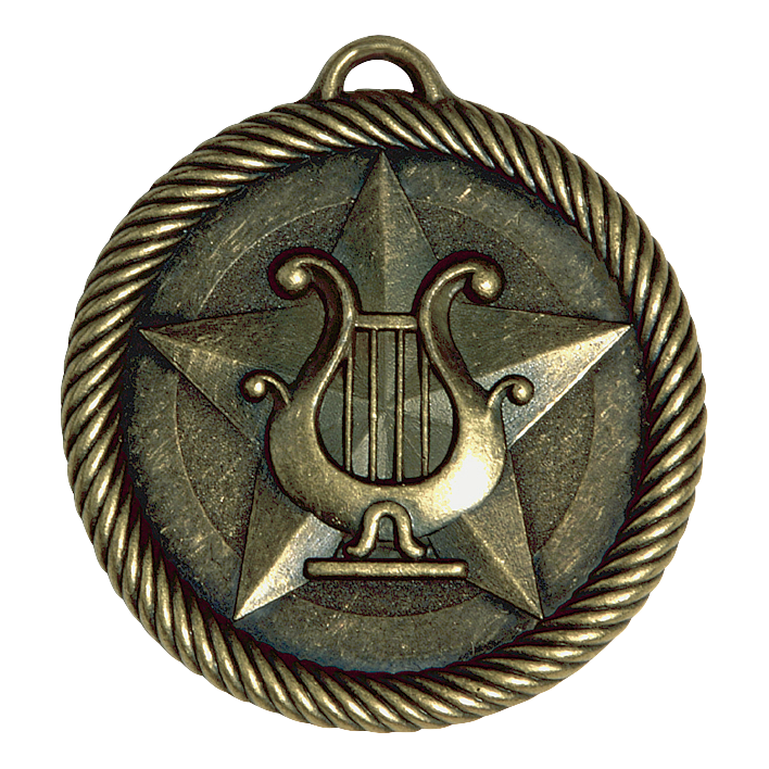 Value Music Medal 2" / Gold