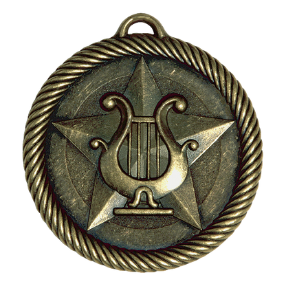 Value Music Medal 2" / Gold