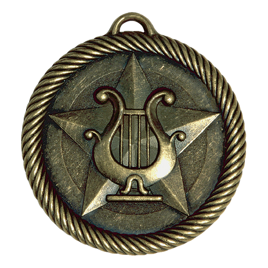 Value Music Medal 2" / Gold