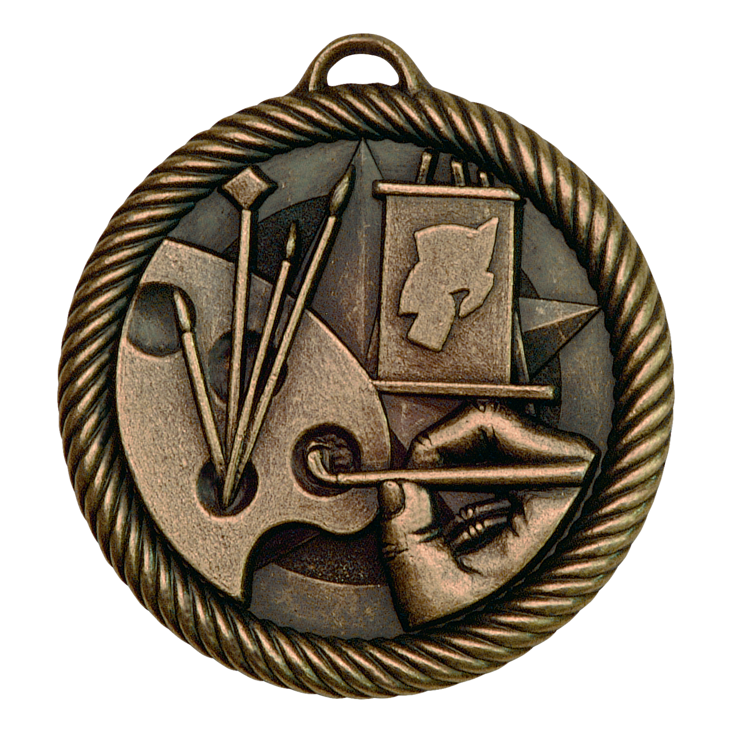 Value Art Medal 2" / Bronze (Copper Tone)