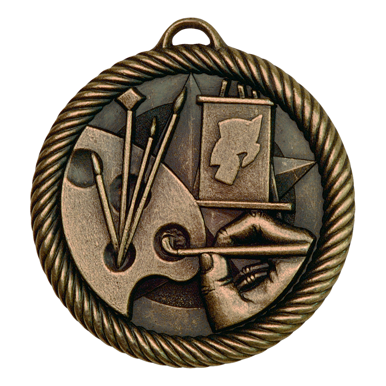 Value Art Medal 2" / Bronze (Copper Tone)