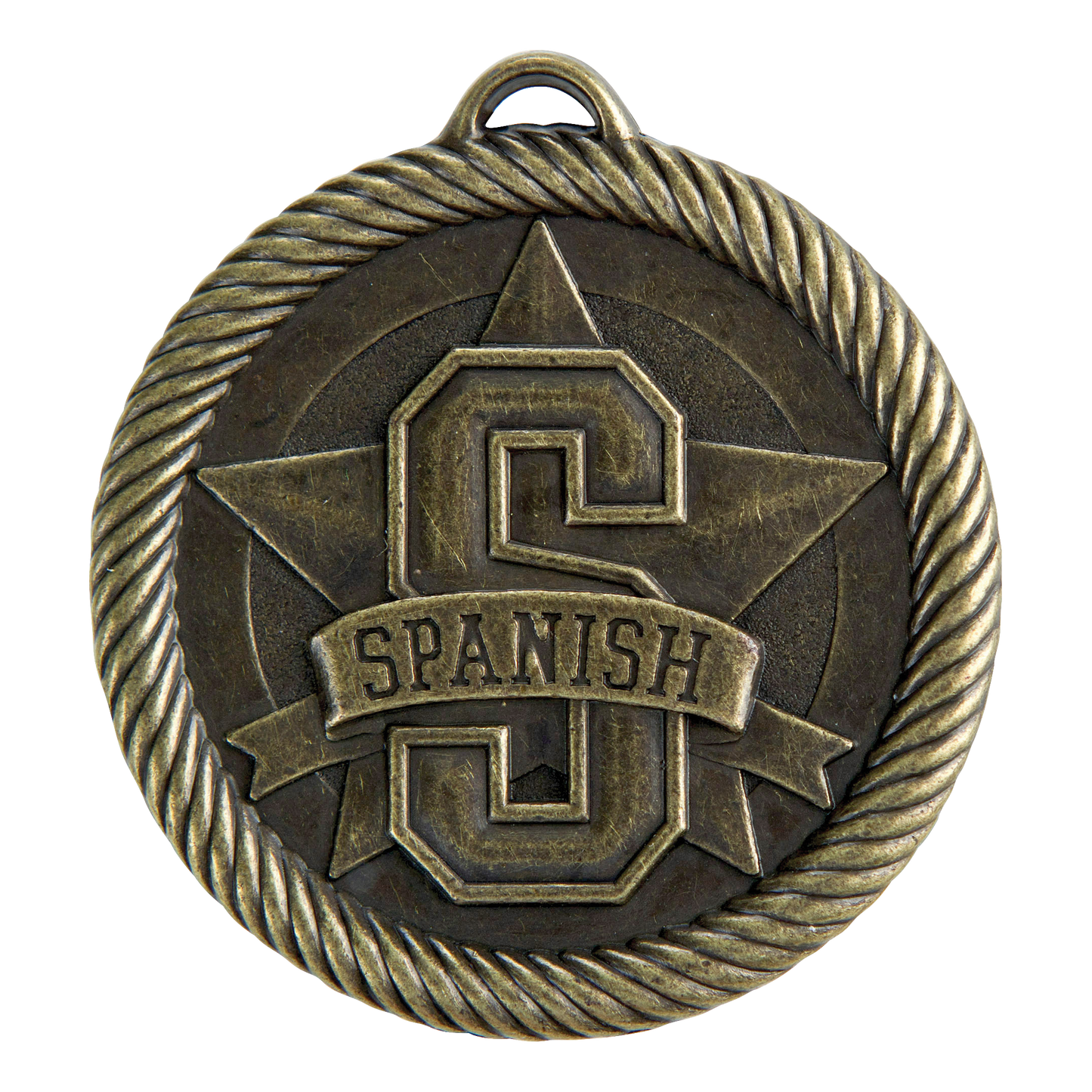 Value Spanish Medal 2" / Gold