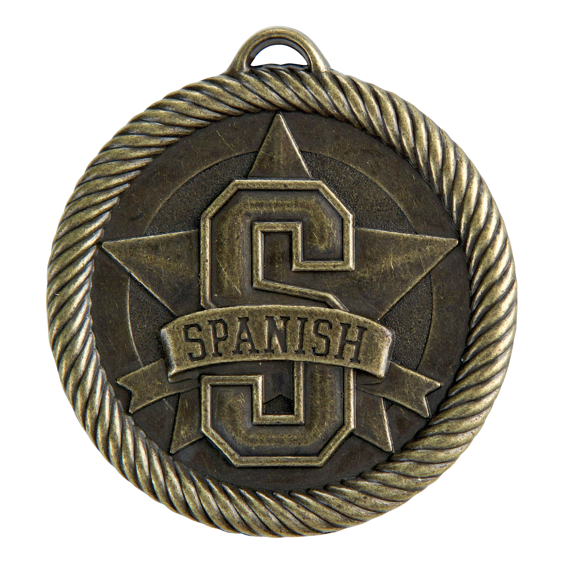 Value Spanish Medal 2" / Gold
