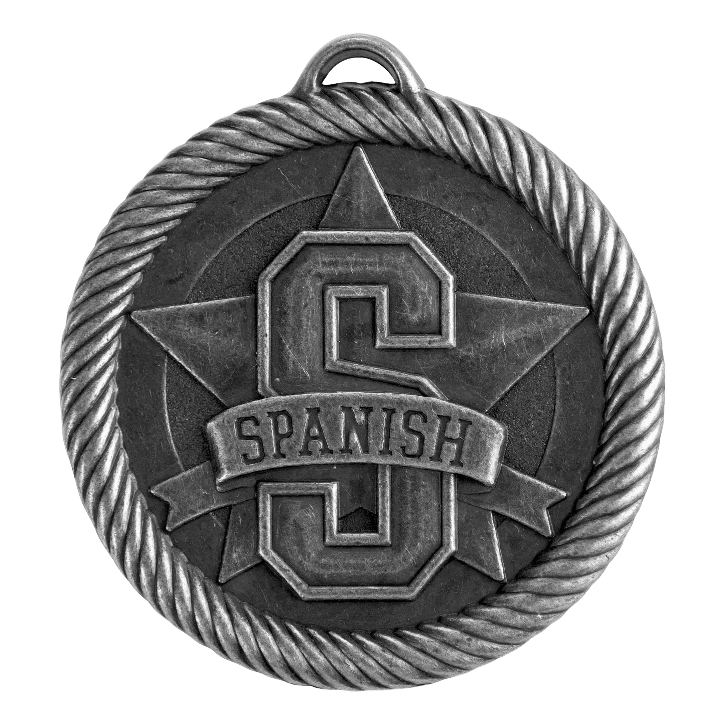 Value Spanish Medal 2" / Silver