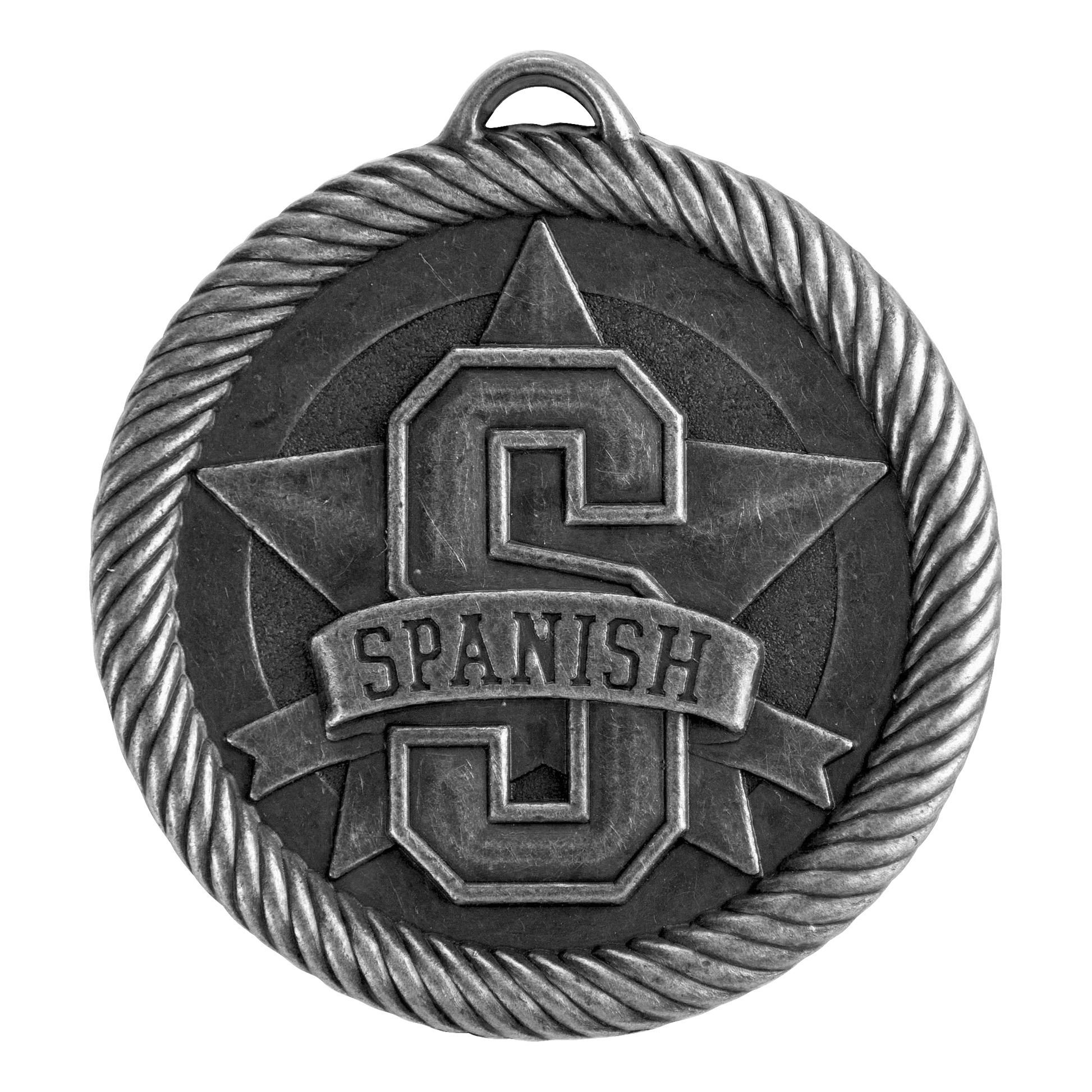 Value Spanish Medal 2" / Silver