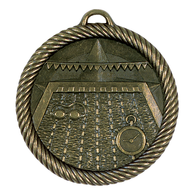 Value Swimming Medal 2" / Gold