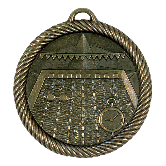 Value Swimming Medal 2" / Gold