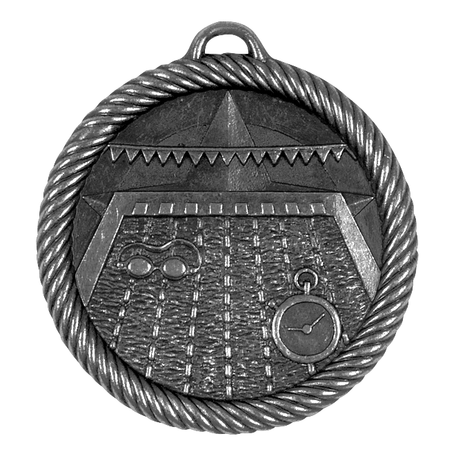 Value Swimming Medal 2" / Silver